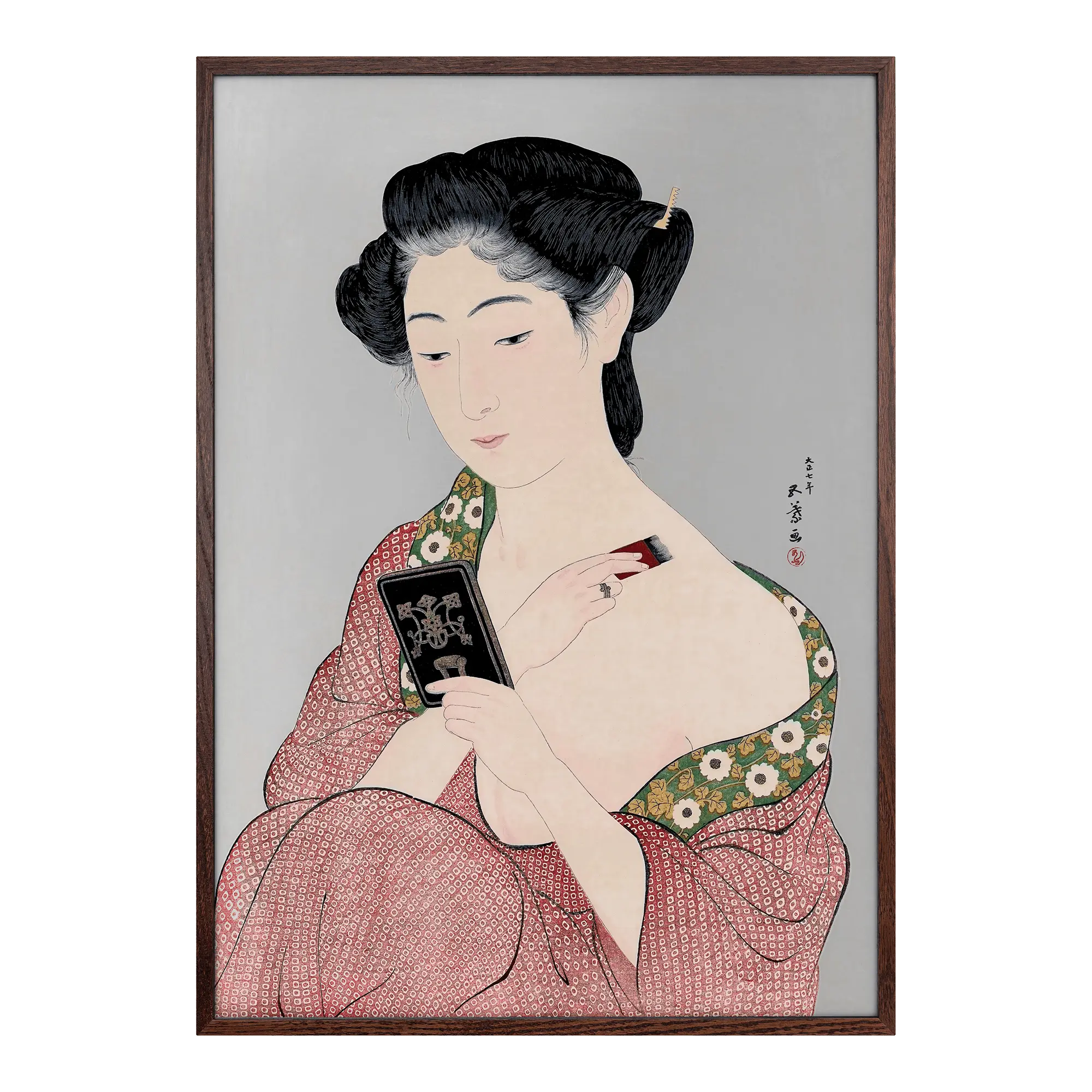 Woman Making Up Alfredssons