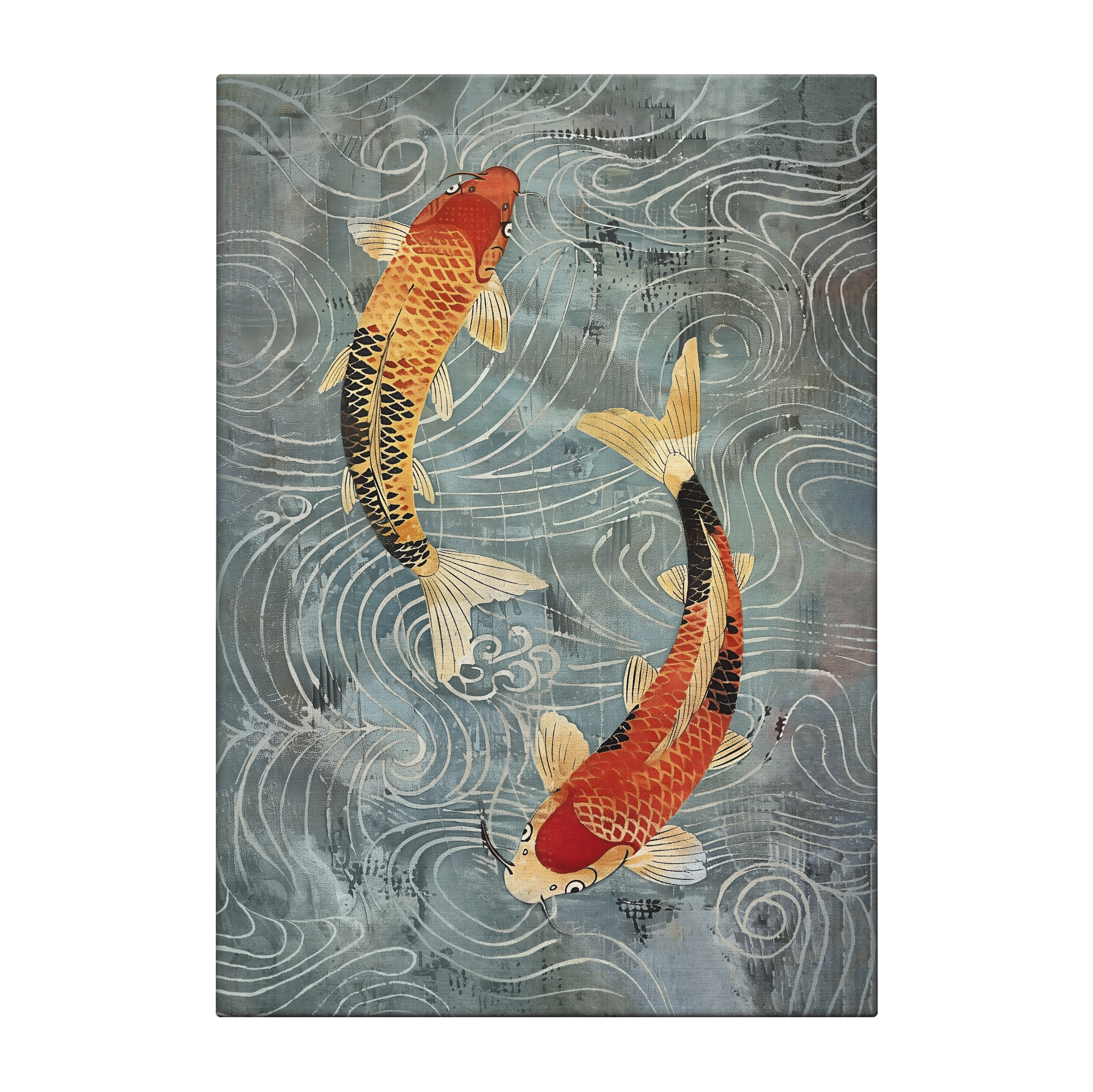 Koi in Eternal Flow