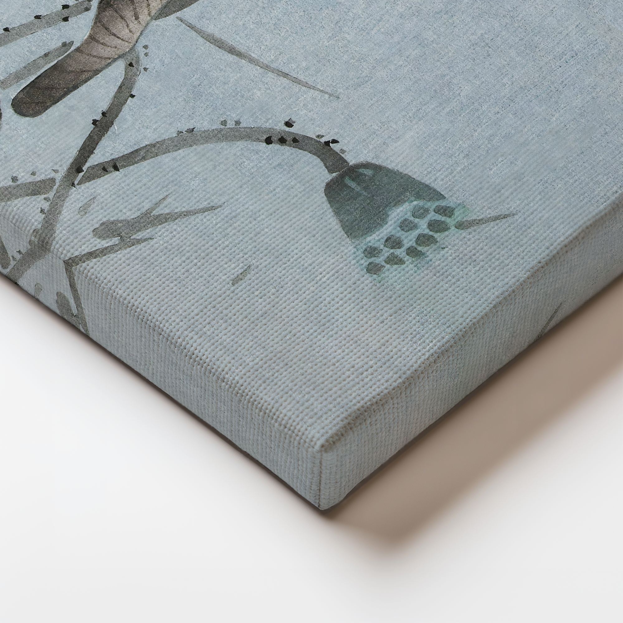 Kingfisher with Lotus Flower