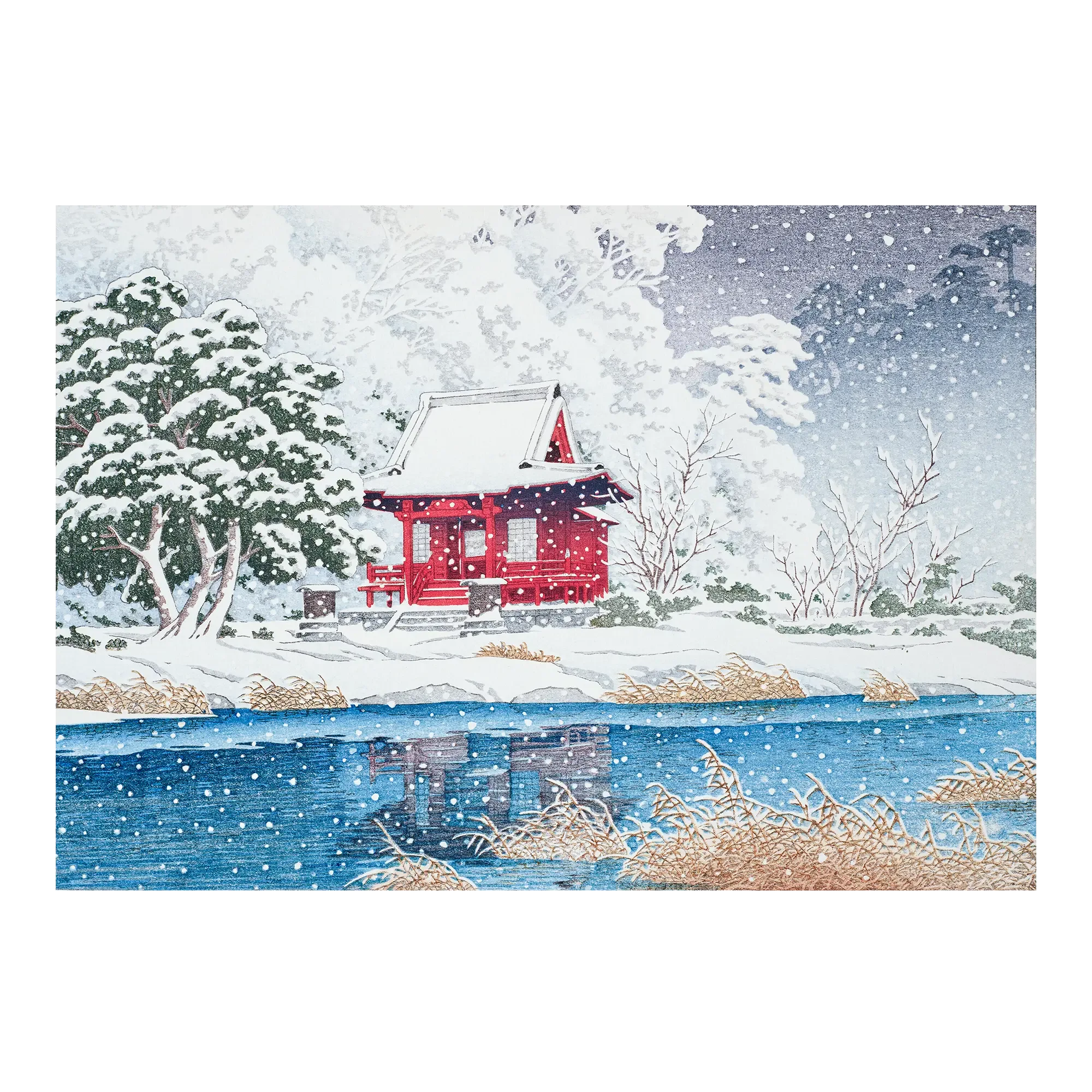 The Inokashira Benten Shrine In Snow - House of Koyomi