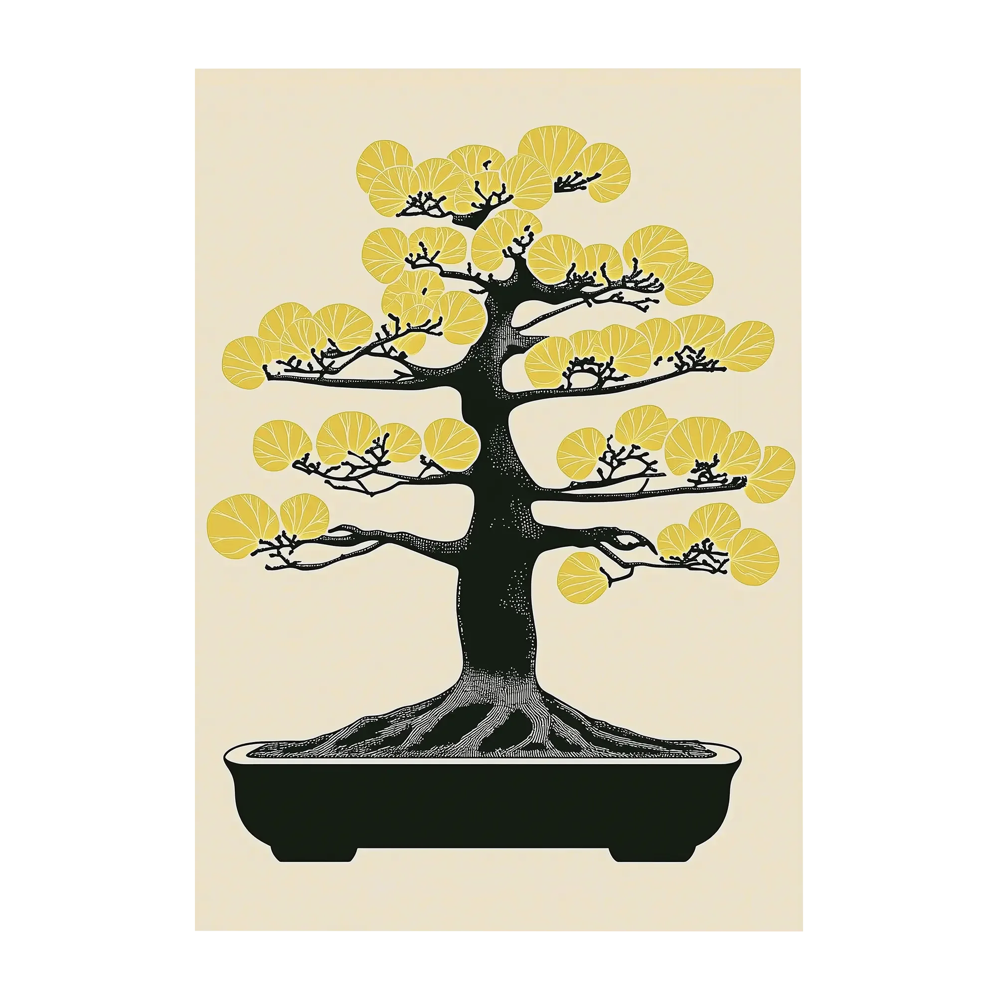 Golden Bonsai Brilliance - House of Koyomi