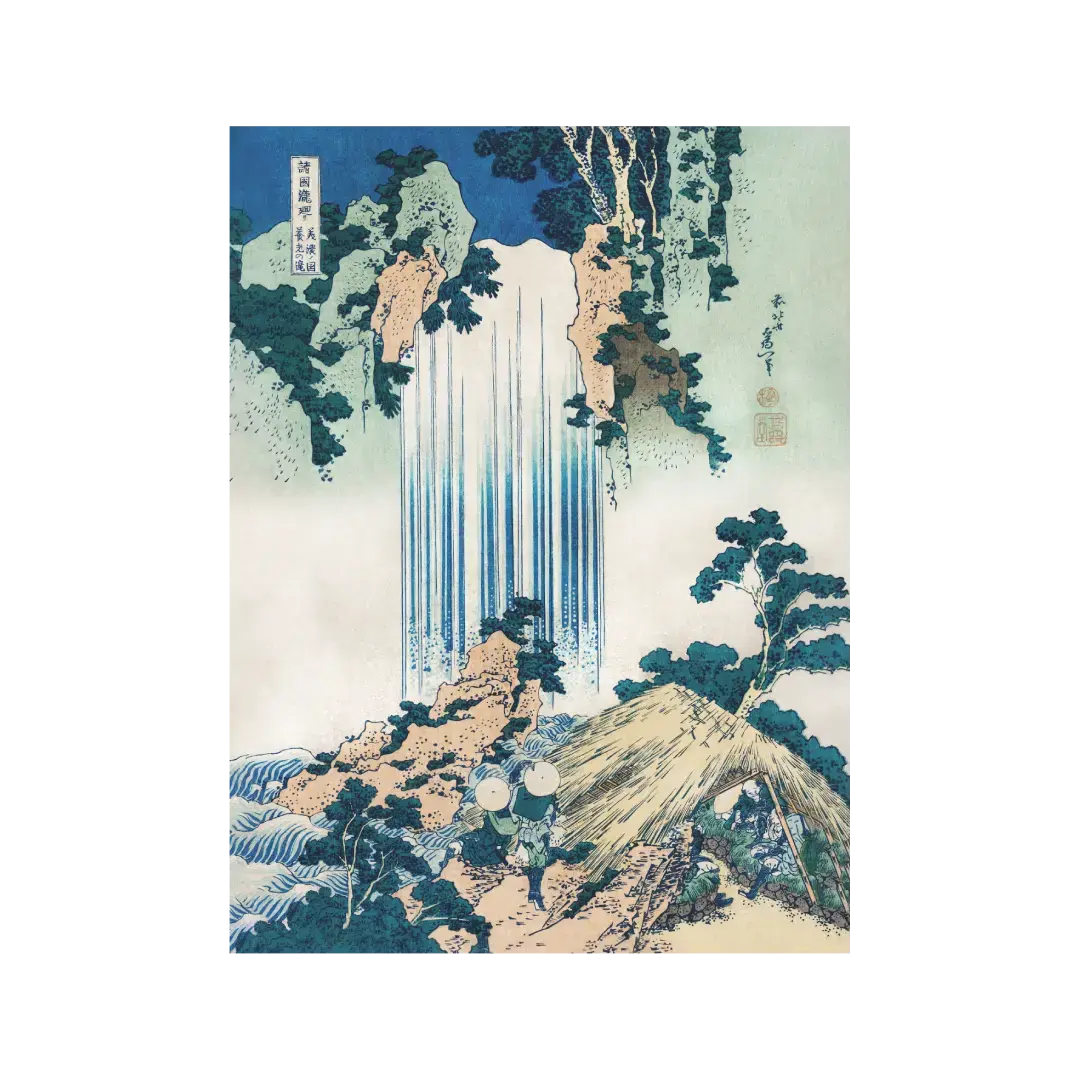 Yoro Waterfall in Mino Province Artelo