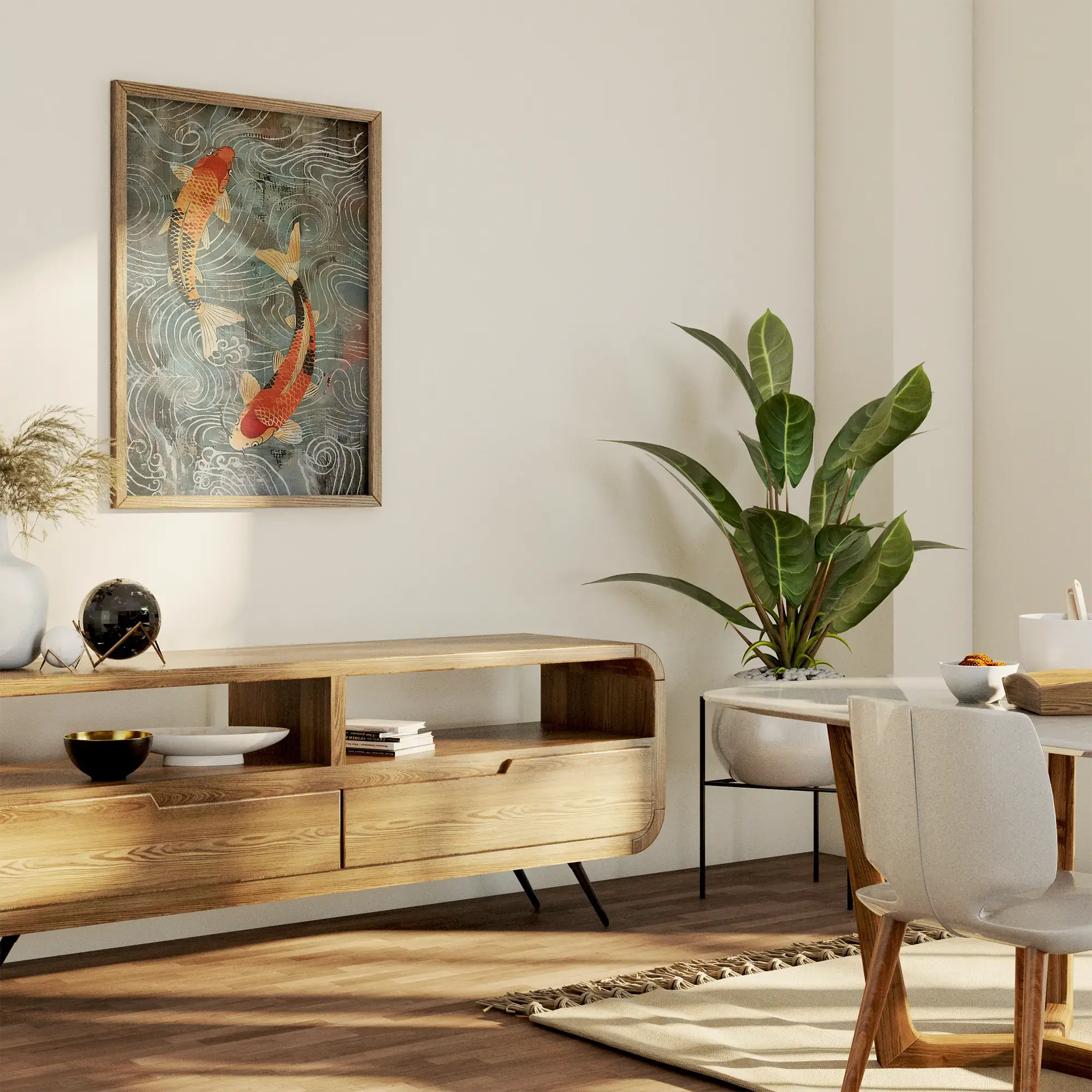 Koi in Eternal Flow Artelo