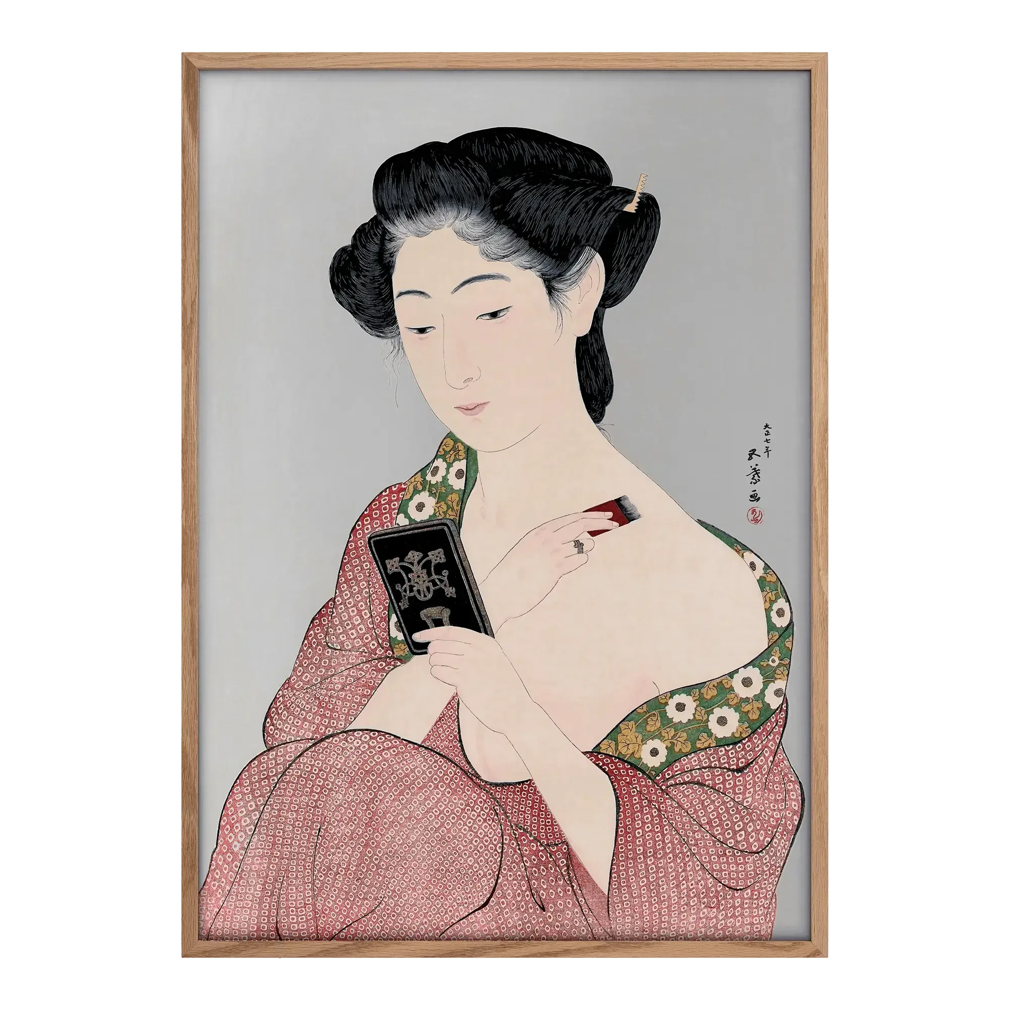 Woman Making Up - House of Koyomi
